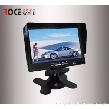 7 Inch TFT LCD Disp Display Glass Rearview Mirror Vehicle Car Monitor Screen RC-6007s